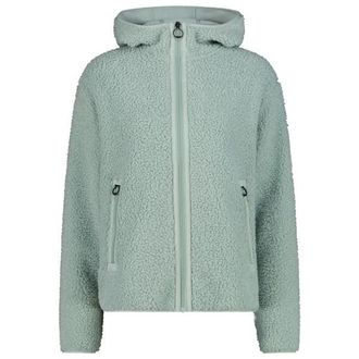 F.lli Campagnolo Jacket Fix Hood Bonded Teddy Fleecejacke f&uuml;r Damen | t&uuml;rkis