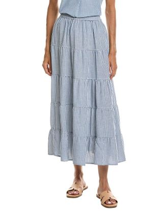 Max Studio Tiered Maxi Skirt