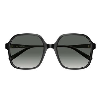 Valentino Sunglasses Vg0018 S 001 Black/Grey Women