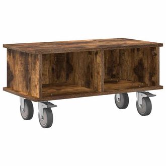 vidaXL Soporte De Tv Roble Ahumado 68,5 X 35 X 35 Cm Vidaxl