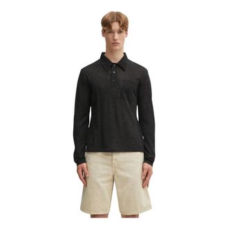 Maison Margiela Heren, Tops, Zwart, Maat: S Wol