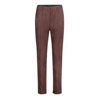 Betty Barclay Dames, Broeken, Bruin, Maat: S