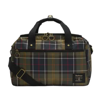 Barbour Weekend Bags, male, Multicolor, Size: ONE SIZE Torridon Tartan Flight Bag