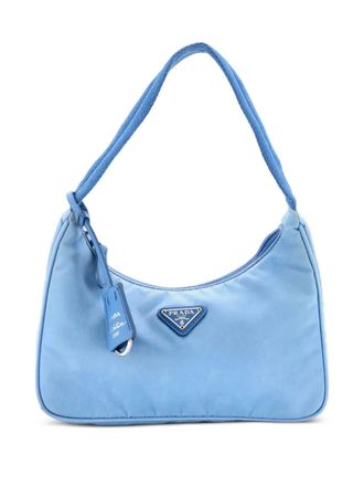 Prada Re-Edition 2000 Tessuto Mini hobo bag - women - Nylon - One Size - Blue