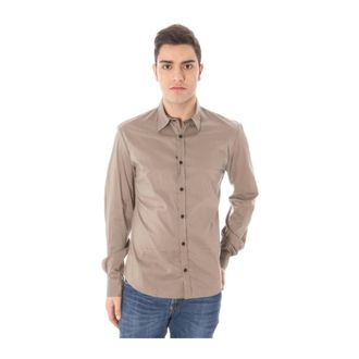 Costume National Heren, Overhemden, Groen, Maat: 2XL Katoen