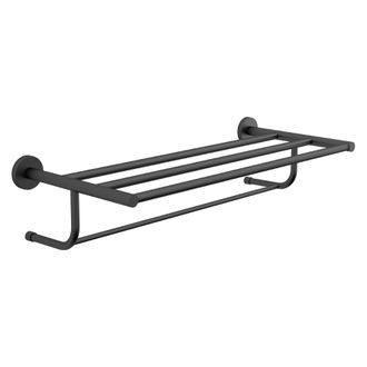 Gedy Fe351400000 Felce Estante Para Toallas Negro Mate - Ref: Fe351400000 - Gedy