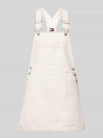 Tommy Jeans Regular Fit Hoodie aus Baumwoll-Mix in Ecru, Gr&ouml;&szlig;e XL