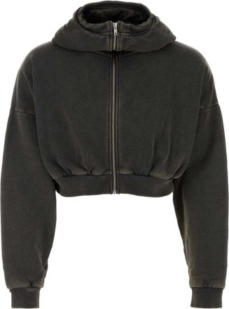 Entire studios Charcoal Cotton Oversize Sweatshirt