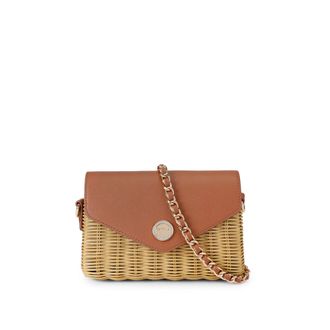 Carvela Womens Mariana Mini Basket Bag - Tan - One Size