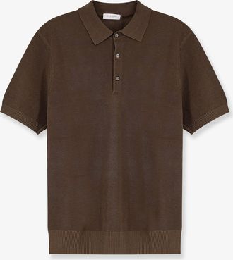 Bramani Cashmere Polo in misto cotone e seta - BRAMANI CASHMERE - gender_Man