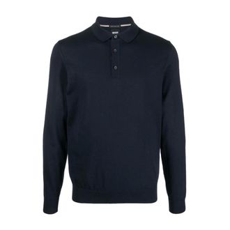 HUGO BOSS Hombre, Jerseys, Azul, Talla: L