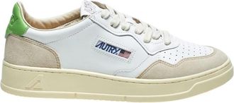 Autry Medalist Low - Dames - Sneakers - Wit - 37 EU - Katoen - Schoenen