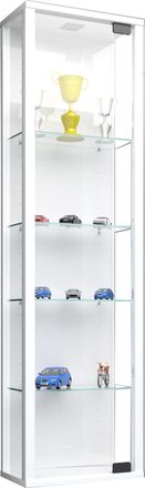 ebuy24 Ebuy24 - Estuche De Vidrio Vcm Colgante Estuche De Cristal Con Vidrio De Seguridad Esg Dimensiones Aprox. Al. 115 X An. 33 X P. 18 Cm Gabinete Colgant