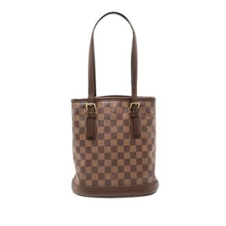Louis Vuitton Pre-owned Bucket Bags, female, Brown, Size: ONE SIZE Pre-owned The Marais Bucket Bag