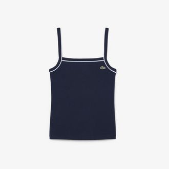 Lacoste Tanktop met smalle schouderbandjes