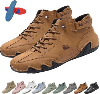 Generic Nevova Shoes for Men Women - Arch Support, Nevoldeck - Waterproof and Breathable Orthopedic Shoes, Flat Feet Sneakers (Brown, Adult, Women, 6.5, Numer