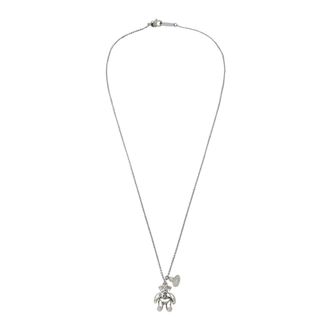 Vivienne Westwood Collana con ciondolo di rubino - - Accessories - Donna - Grigio - ONE SIZE