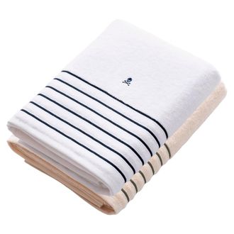 Scalpers Set de 2 toallas de algod&oacute;n multicolor 90x150cm