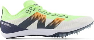 New Balance Mens Fuelcell Md500 V9 Shoes In Bleached Lime Glo/graphite