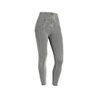 Freddy Jeggings push up WR.UP vita alta con zip, cucitura centrale