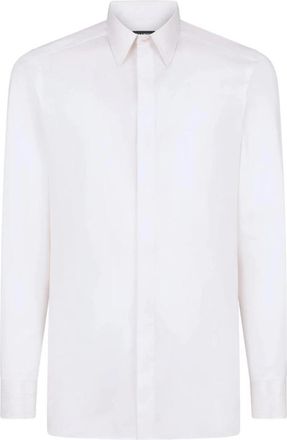 Tom Ford Casual Shirts - Heren - Zakelijke Overhemden - Wit - L - Overhemden