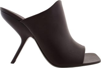 Ferragamo Era X5 Nappa Leather Mules, Size 10 B