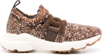 Tod's Kate sneakers - women - Suede - 36.5 - Brown