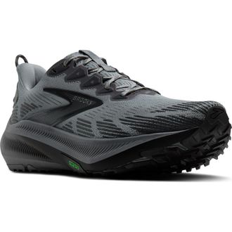 Brooks Ghost Trail Running Shoe in Gray/Gray/Blackened Pearl at Nordstrom, Size 10.5