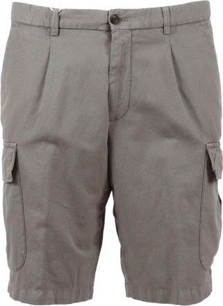 BRIGLIA 1949 Bermuda Shorts - Heren - Korte Broeken - Bruin - S - Korte Broeken