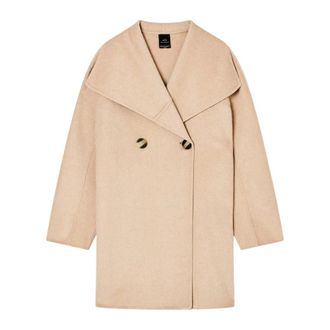 A|X Armani Exchange Jassen, Dames, Beige, S, Wol, Cappotto oversize