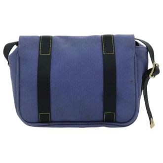 Louis Vuitton Pre-owned Cross Body Bags, female, Blue, Size: ONE SIZE Pre-owned Vintage Canvas Shoulder Bag