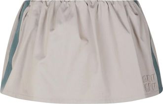 Miu Miu Rokken, Dames, Groen, S, Short Skirt
