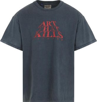 Gallery Dept. Tops, Heren, Zwart, S, Katoen, Tfl 10292 T-shirt