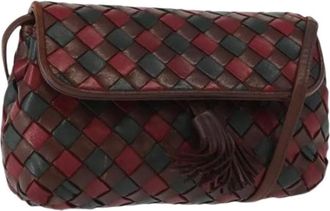 Bottega Veneta Pre-owned Cross Body Bags, female, Multicolor, Size: ONE SIZE Pre-owned Vintage Crossbody Clutch