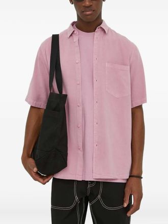 Samsøe & Samsøe chest-pocket short-sleeve shirt - Pink