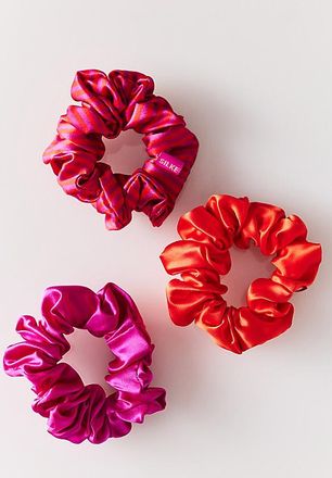 Silke London Large Scrunchies, Set of 3