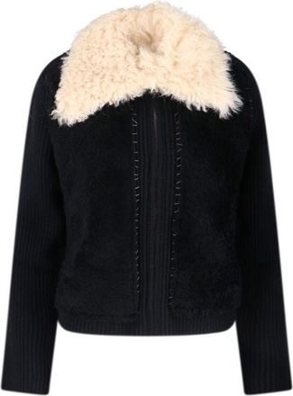 Marni Montone Collar Cardigan - Black