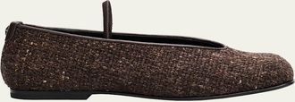 Nodaleto Nodstalgia Cindy Tweed Ballerina Flats