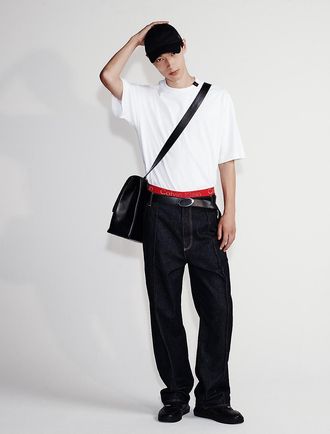 Calvin Klein Mens Slim Jeans - Navy - 31W x 30L