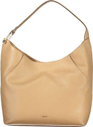 Furla Marrone Leather Women Womens Handbag