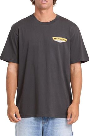 Billabong Snatch Premium Graphic T-Shirt in Raven at Nordstrom, Size Medium