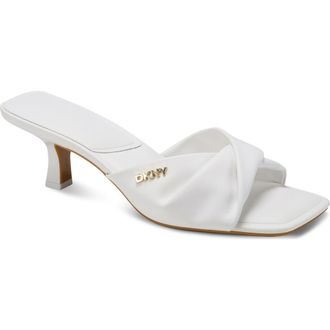 DKNY Jolaine Twist Sandal in Marshmallow at Nordstrom, Size 7.5