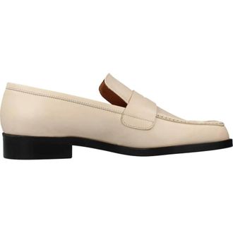 Ángel Alarcón Angel Alarcon, Schoenen, Dames, Beige, 38 EU, Casual Mocassin Loafers