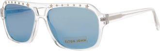 Elton John Sunglasses Blue