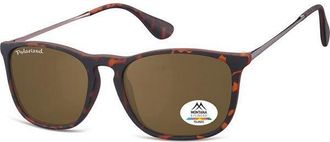 Montana Eyewear MP34 Polarized MP34C Mens Sunglasses Tortoiseshell Size 54