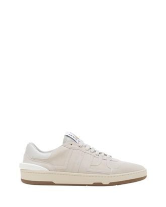 Lanvin Clay Sneakers In Mesh And Leather in Off White at Nordstrom, Size 40