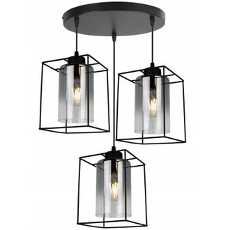 OEM L&aacute;mpara Colgante Moderna Y Elegante Con Pantalla De Cristal