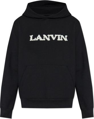 Lanvin Sweatshirts & Hoodies - Heren - Hoodies - Zwart - S - Katoen - Hoodies & sweatvesten