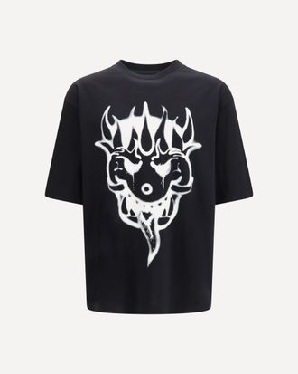 Yohji Yamamoto Chito Graphic T-shirt Male XS