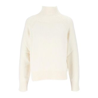 Michael Kors Maglione Girocollo Easy Tinta Unita - - Knitwear - Donna - Bianco - S